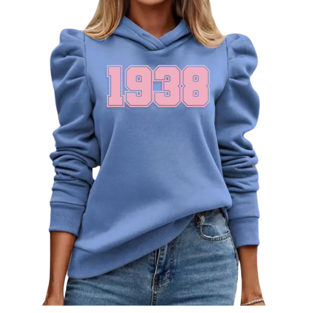 Pretty 1938 Sweatshirt-Light Blue