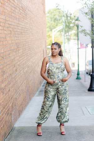 Chantell Camo Romper