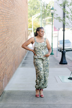 Chantell Camo Romper